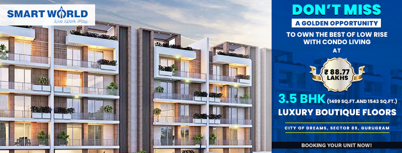 Smart World Developers plans to invest Rs 8000-Rs 10000 cr in residential projects in Gurugram